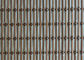 ผ้าตาข่ายสเตนเลสโครงสร้างทางสถาปัตยกรรมขนาดเส้นผ่านศูนย์กลาง 2mm สีกาแฟ