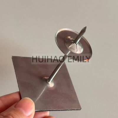 Air Duct Liner 63.5mm Self Stick Insulation Hangers Nails ในระบบ HVAC ช่องทางอากาศ