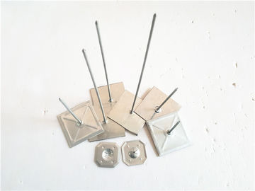 2.7mm X 70mm Self Stick Rock Wool Pins 50 X 50 มม ฐานสําหรับฝุ่น