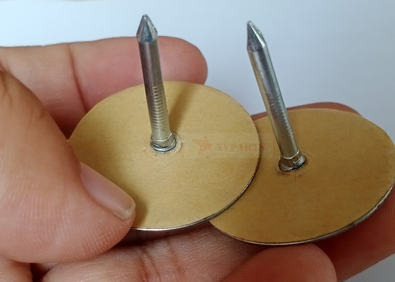 12 Gauge Capacitor Discharge Cup Head Weld Pins สําหรับการติดตั้งอุปกรณ์ประกอบความร้อนบนพื้นผิวโลหะ