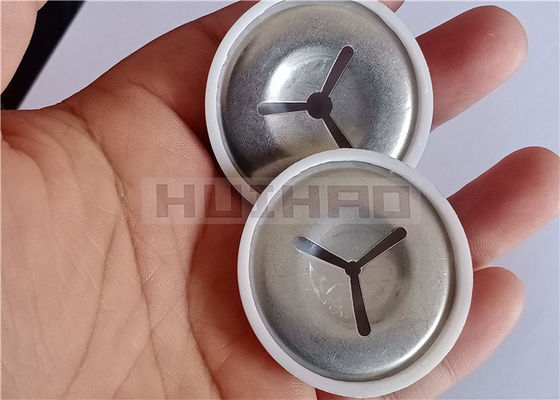 แหวนรองโดมสแตนเลสสตีลขนาด 7/8" สำหรับหมุดฉนวนขนาด 14 เกจ
