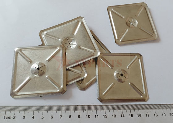 คลิปยึดฉนวนแบบล็อคตัวเองพร้อมแหวนรอง ขนาด 2-1/2 นิ้ว สแตนเลส สำหรับฉนวนโฟม