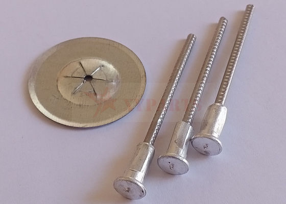 หมุดเชื่อมแบบ Bi-Metallic ที่ปรับความยาวได้ ใช้กับเครื่องเชื่อมแบบ Capacitor Discharge Spot Welder สำหรับงานฉนวนผนังกั้นเรือ