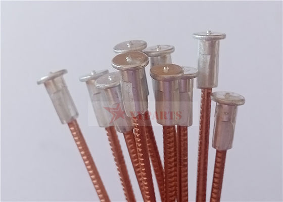 สร้างเรือ M3x90mm Bimetallic Cd Pins With Aluminum Base Copper Coat Steel Nail สายพัดลม