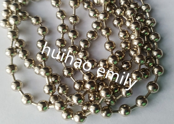 5 มิลลิเมตรกันไฟเหล็กลูกขนโซ่ผ้าม่านสําหรับส่วนแบ่งภายใน