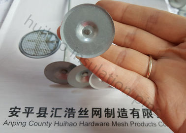 หมุดเชื่อมหัวถ้วยโลหะสำหรับท่อลมขนาด 38 มม. 12 เกจ สำหรับระบบ HVAC