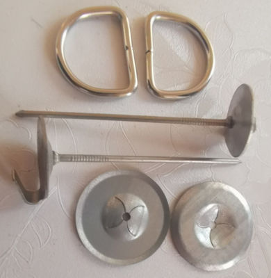 SS แอนเกอร์สับสับ Hooks และ Washers สําหรับปิดกันความร้อน