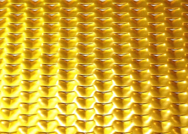 หลุมสามเหลี่ยม อลูมิเนียมขยาย Mesh สําหรับการดูดซึมเสียง