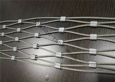 โฟกสิบเหล็กดัดเหล็ก Ferrule เรือ Mesh สําหรับความปลอดภัย สวนสัตว์ Mesh