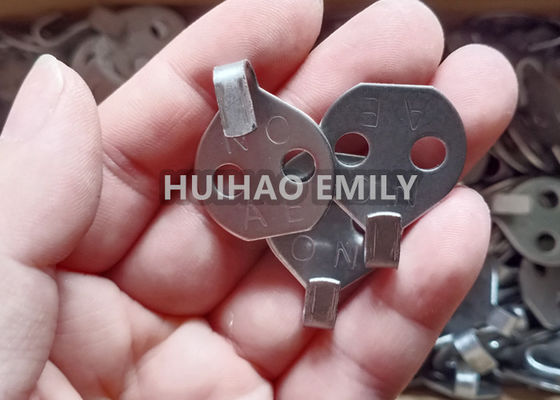 ผ้าห่มแบบถอดได้ Lacing Anchors Hooks Washers มีสองรู