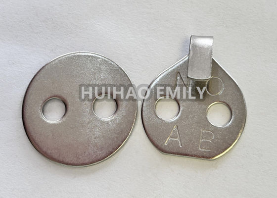 ผ้าห่มแบบถอดได้ Lacing Anchors Hooks Washers มีสองรู