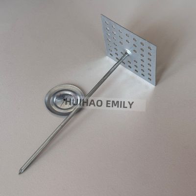 ระบบ Hvac อุปกรณ์อุปกรณ์เสริม อุปกรณ์ประกอบความละเอียด Pin Nails With Perforated Base
