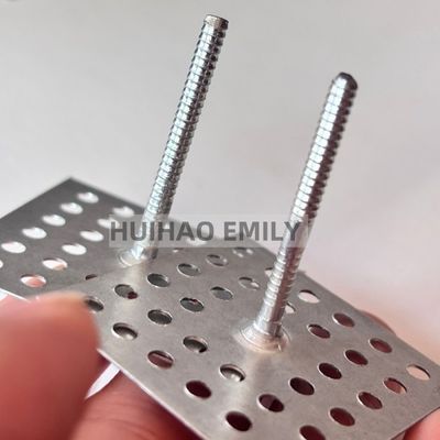 สแตนเลส เปอร์เฟอเรตเบสไอโซเลชั่น Anchor Pin สําหรับผ้าใบกระจก