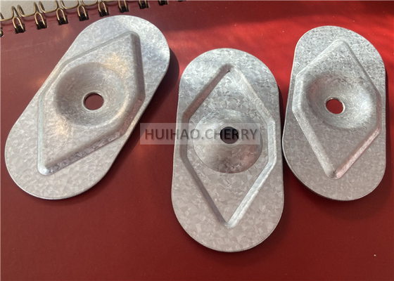 แผ่นกระจายแรงดันฉนวนเหล็ก Galvalume ขนาด 82x40 มม. สำหรับเมมเบรนหลังคา