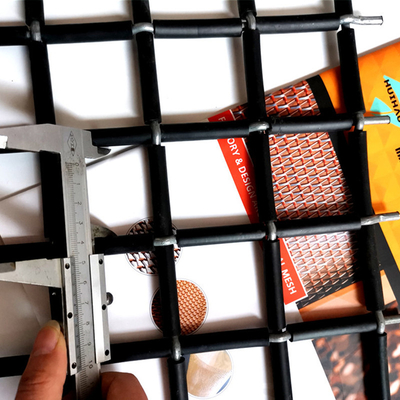 10mmx50mm ช่องเปิดการทําความสะอาดตัวเอง สาย Mesh สําหรับ Quarry Screen