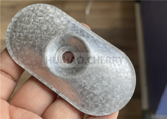 แผ่นกระจายแรงดันฉนวนเหล็ก Galvalume ขนาด 82x40 มม. สำหรับเมมเบรนหลังคา