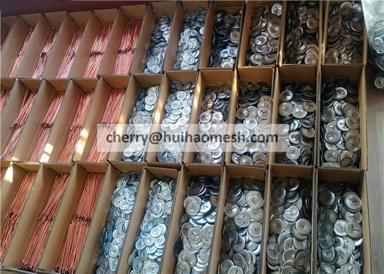 หมุดเชื่อมตัวเก็บประจุชุบทองแดงฉนวนกันความร้อนเหล็กคาร์บอนต่ำ3mm