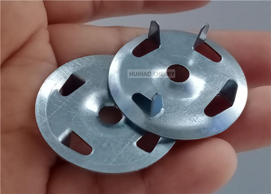 1 1/4 In Metal Plaster Washer With Fingers Galvanized Steel Designed For Plaster Repair
