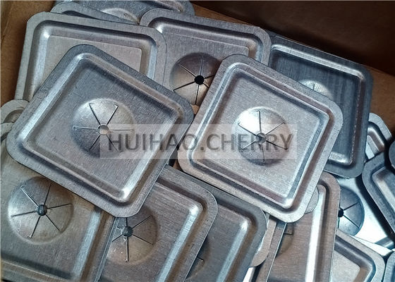 คลิปหนีบความเร็วแบบล็อคตัวเองสี่เหลี่ยม 38 มม. สำหรับฉนวน วัสดุเหล็กชุบสังกะสี