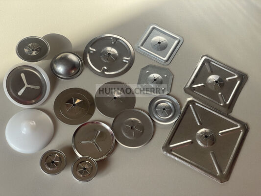 1-1/4 "ทนทานการกัดกรองล็อคตัวเอง 316 สแตนเลส สี่เหลี่ยมล็อคล็อคล็อคล็อคล็อคสําหรับ Rockwool กันหนาว