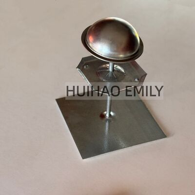 Galvanized Steel Rock Wool Fixing Insulation Pins With Self Locking Washer