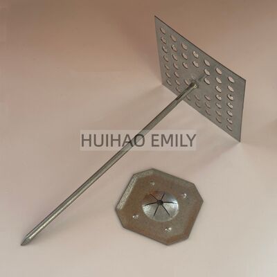 ตะปูแขวนฉนวนใยแก้วขนาดเส้นผ่านศูนย์กลาง 2.7 มม. พร้อมแหวนล็อคตัวเอง