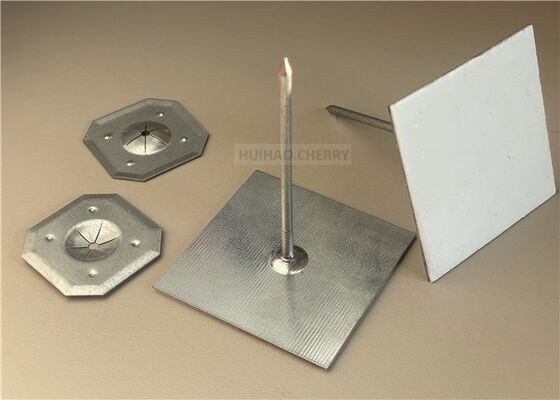 หมุดติดฉนวนขนาด 2-1/2 นิ้ว สำหรับฉนวนแข็ง เพื่อยึดฉนวนกันความร้อนและเสียงในระบบท่อ HVAC