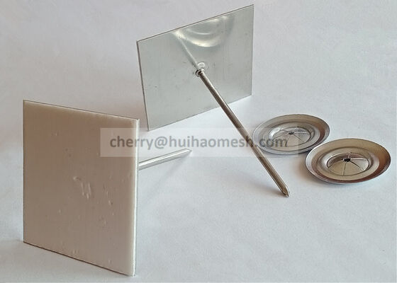 หมุดติดฉนวนขนาด 2-1/2 นิ้ว สำหรับฉนวนแข็ง เพื่อยึดฉนวนกันความร้อนและเสียงในระบบท่อ HVAC