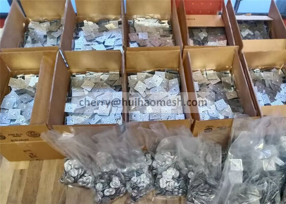 12 Gauge การปิด Pin การเชื่อมต่อกับฐาน perforated