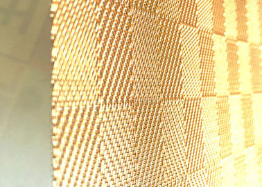 สาย Mesh ทองแดงตามสั่งสําหรับพื้นหลังการค้าปลีก