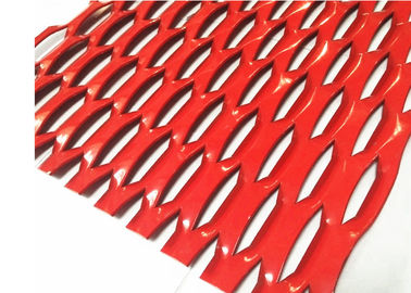 หน้าผนังอัลลูมิเนียมขยาย Mesh ภายนอกที่มีสี PVDF
