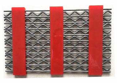 ประเภท D Aperture Mining Screening Media Wire Mesh Screen 3000 X 1830 มม