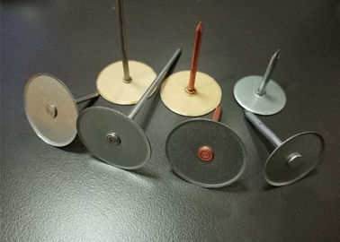 12ga, 10ga เอกสารประกอบความละเอียด Mini Cupped Head Weld Pins สําหรับระบบ Hvac