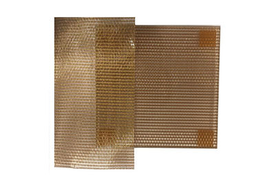 สาย Mesh ประกอบสถาปัตยกรรมกระจก laminated สําหรับพื้นที่ขายปลีก
