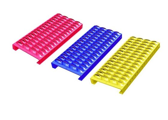 แผงตาข่ายสถาปัตยกรรมอะลูมิเนียมพรุนสำหรับแพลตฟอร์มตะแกรง Grip Strut