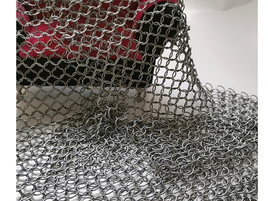 ประเภทผ้า กระดาษกลมเหล็ก แหวนกลม Mesh สายโซ่