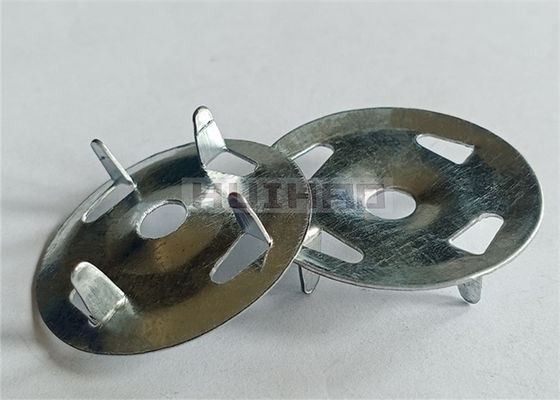 เหล็กชุบสังกะสี 4-Claw Tile Backer Board Washers 1-1 / 4 