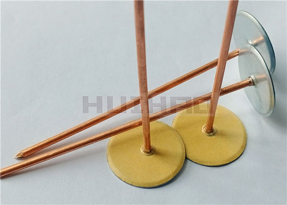 12 Gauge Capacitor Discharge Cup Head หมุดเชื่อมพร้อมเครื่องซักผ้าฉนวนกระดาษ