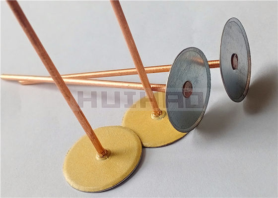 หมุดเชื่อม Cuphead เหล็กชุบทองแดงสำหรับฉนวน 2.7mm