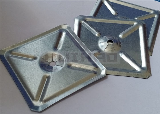 60x60mm Square Self Locking Washer ใช้เพื่อยึดหมุดฉนวนเชื่อมสตั๊ด