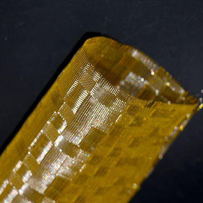นักออกแบบลวดลายตาข่ายทอสีบรอนซ์กระจกลามิเนต Interlayer