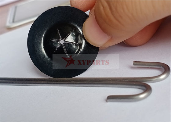 สแตนเลส 2.0mm Dia แผนที่แสงอาทิตย์คลิปเพื่อมั่นคงนกป้องกันสาย Mesh
