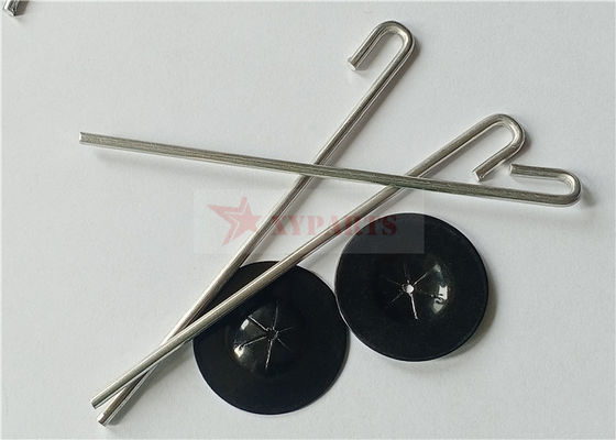 2.5mm อลูมิเนียม J Hook Fasteners สําหรับการเชื่อมต่อเครือป้องกันสัตว์กับแผ่นแสงอาทิตย์