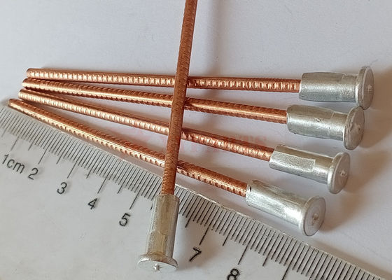 3x90mm ทองแดงเคลือบเหล็ก Bi-metallic CD สายสอดด้วยพื้นผิวสอดอลูมิเนียม