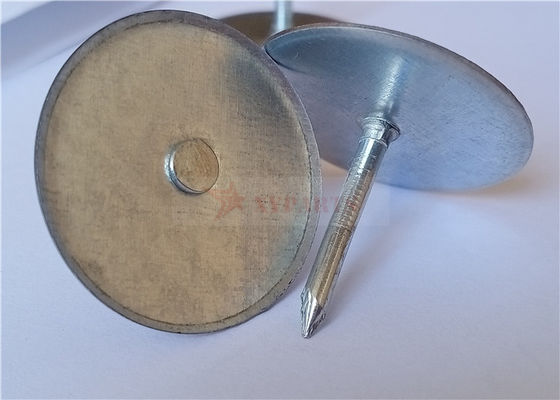 12 Gauge Capacitor Discharge Cup Head Weld Pins สําหรับการติดตั้งอุปกรณ์ประกอบความร้อนบนพื้นผิวโลหะ