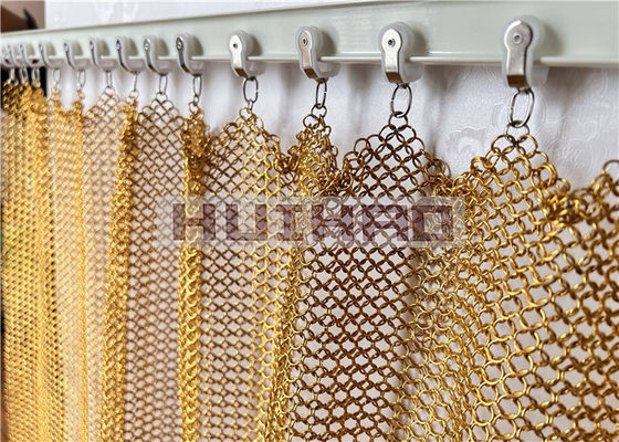 สแตนเลส 1.2x10 มม โลหะแหวน Mesh สําหรับตกแต่งภายนอก