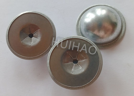30 มม แบบกลม โลหะประกอบกัน Dome Caps Washer สําหรับ studs weld