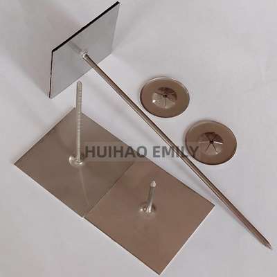 50x50 มิลลิเมตร แผ่นพื้นที่ ติดกันเอง ติดกันเอง ปิงแขวนสําหรับการปิดผนังภายนอก