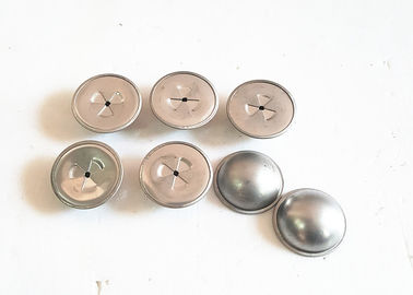 ฝาครอบ Dome แบบอลูมิเนียม 30 มม. เครื่องซักผ้า Capped Speed ​​For Perforated Base Insulaton Pins