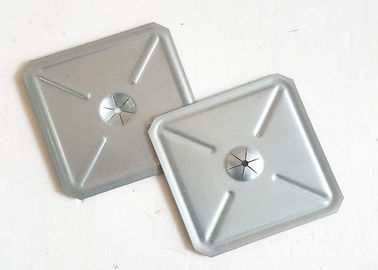 64MM Dia Square Self Locking Clip, เครื่องทำความร้อนความร้อนฉนวนกับ Edge Beveled